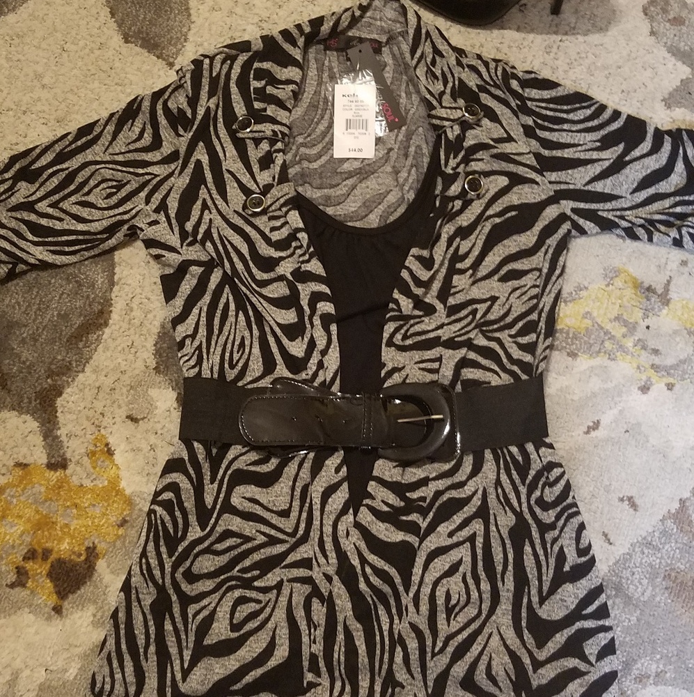 3 for $30-Short sleeve belted shirt